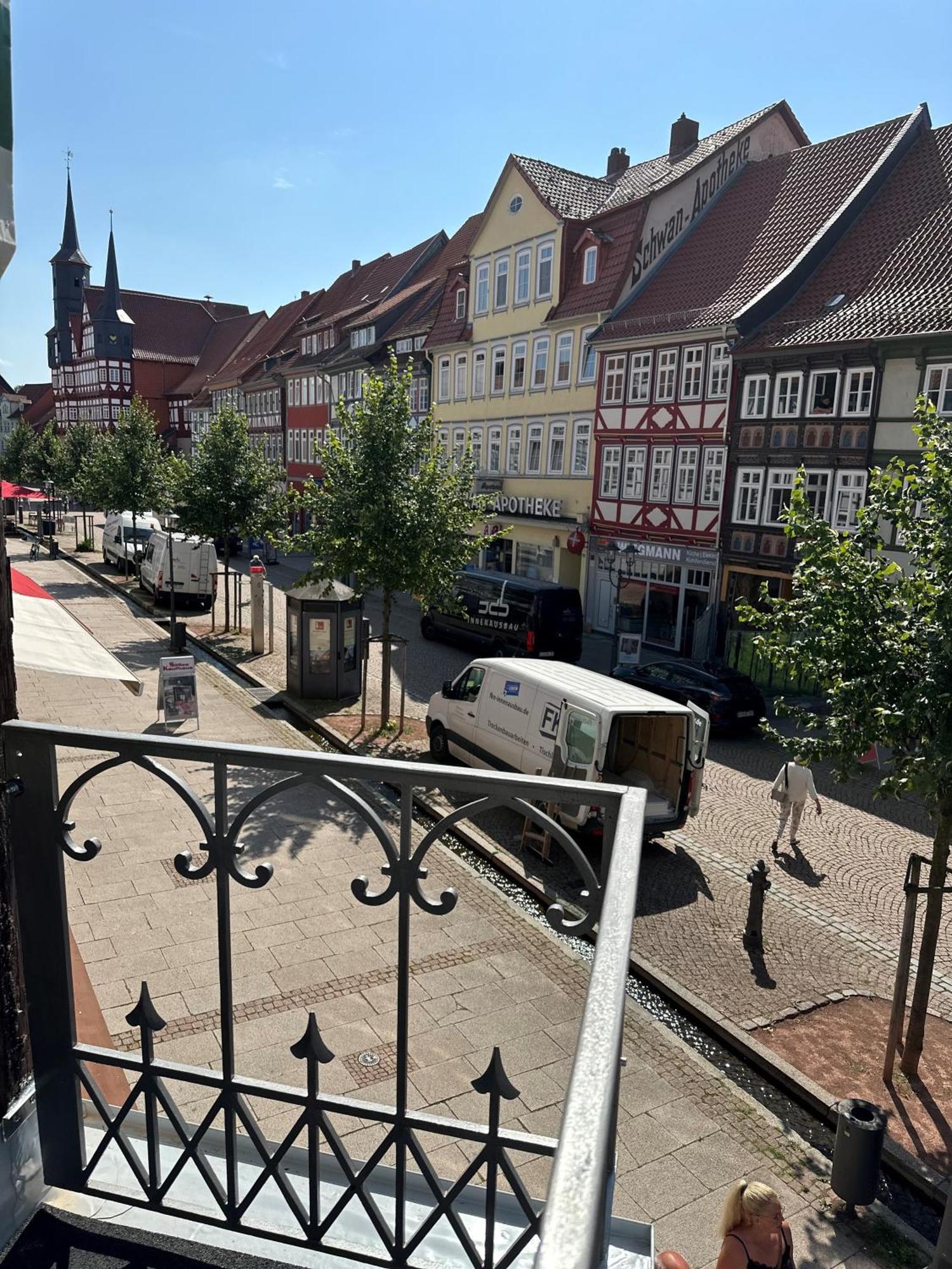 Schoenes Fachwerkhaus Mit Viel Charme In Der Altstadt Duderstadt Exterior foto